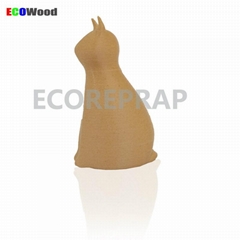 2016 new product 1.75mm 3.00mm wood plastic filament