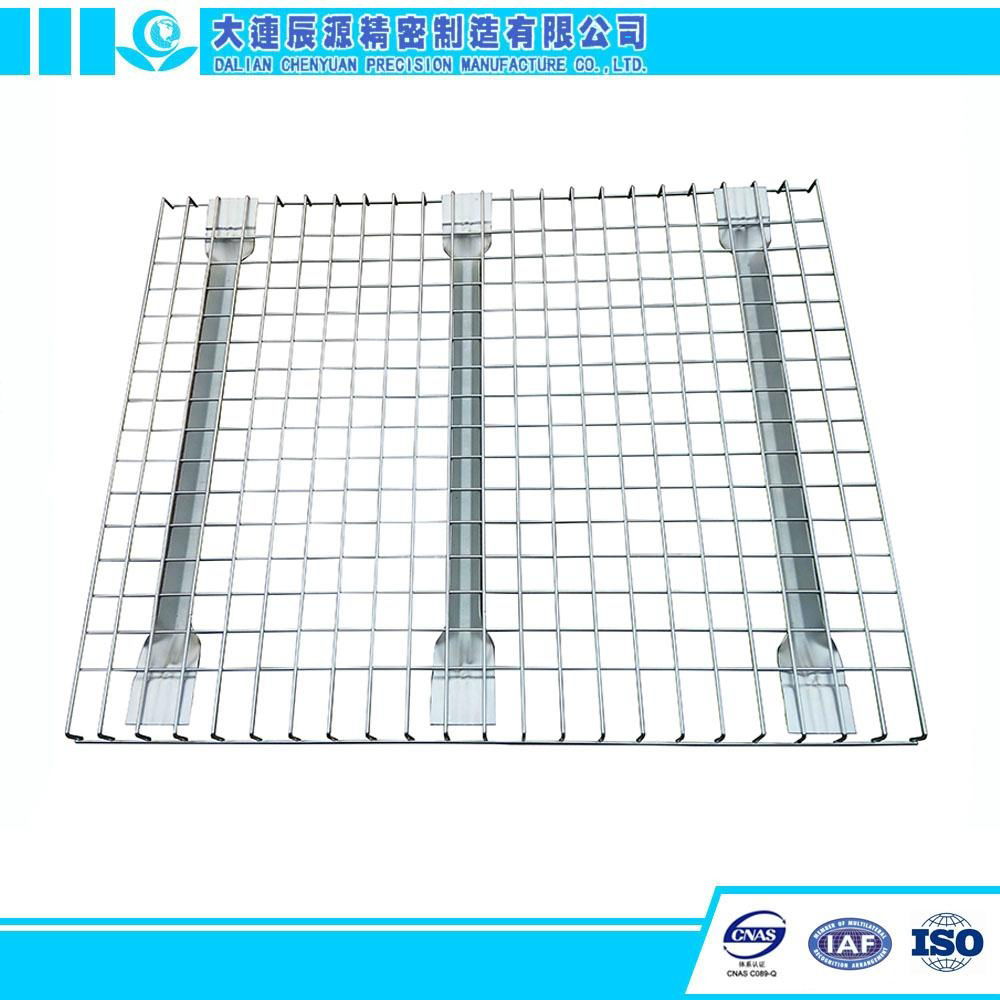 Industrial Warehouse use Pallet Rack Wire Mesh Decking Shelving 3