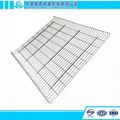 Long Span Metal Shelving Pallet Rack Light Duty Wire Mesh Deck 5