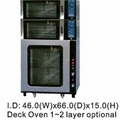 Electric Single Tray 40x60 Deck Oven WEZ-1Y 1