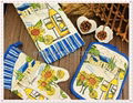 Printed cotton kitchen set 3