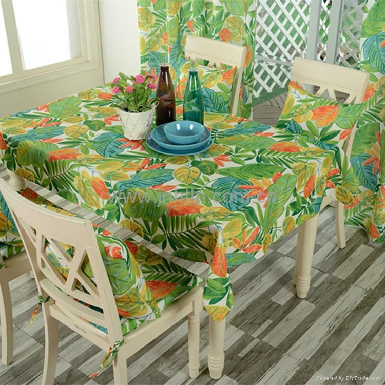 Custom design printed table cloth table cover TC16011601 Huatian