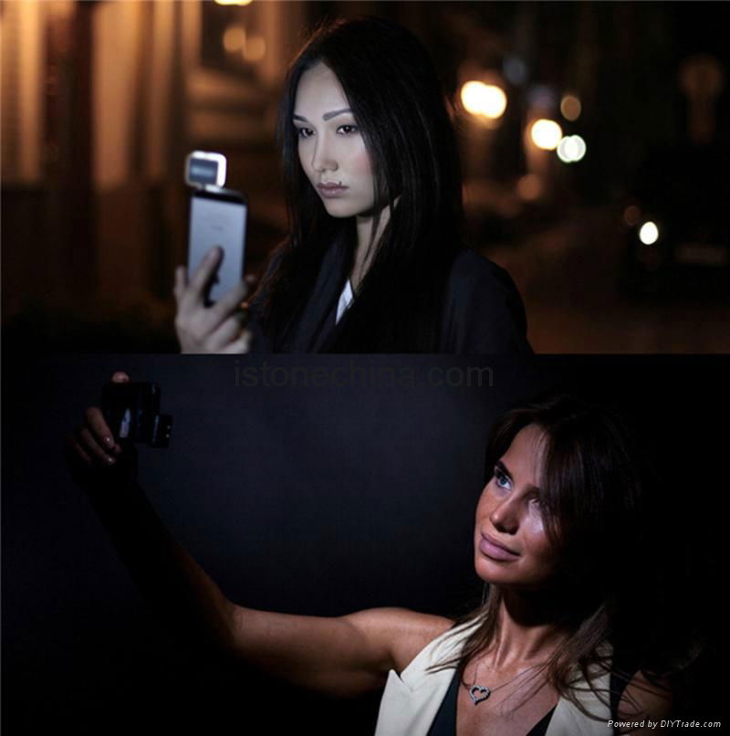 Night Using Selfie Enhancing Selfie Flash Light With 16 LED RK05 4