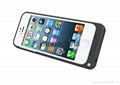 External Backup Battery Charger Power Case For iPhone 5/5s 3