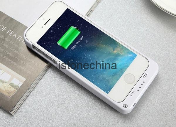 External Backup Battery Charger Power Case For iPhone 5/5s