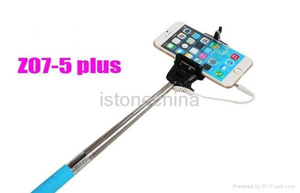Z07-5s Extendable Handheld Tripod Monopod Selfie Stick For Mobile Phones 4