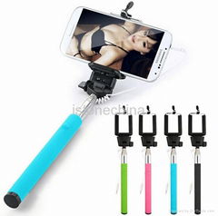 Z07-5s Extendable Handheld Tripod Monopod Selfie Stick For Mobile Phones