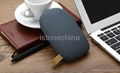 10400mAh Dual USB Stone Large Capacity Power Bank Charger 2