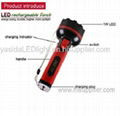 YD8847 New LED Rechargeable Flashlight