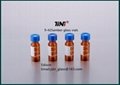 Best price 2ml amber vial for HPLC with writing patch