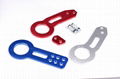 Universal Anodized Billet Aluminum Front or Rear Tow Hook