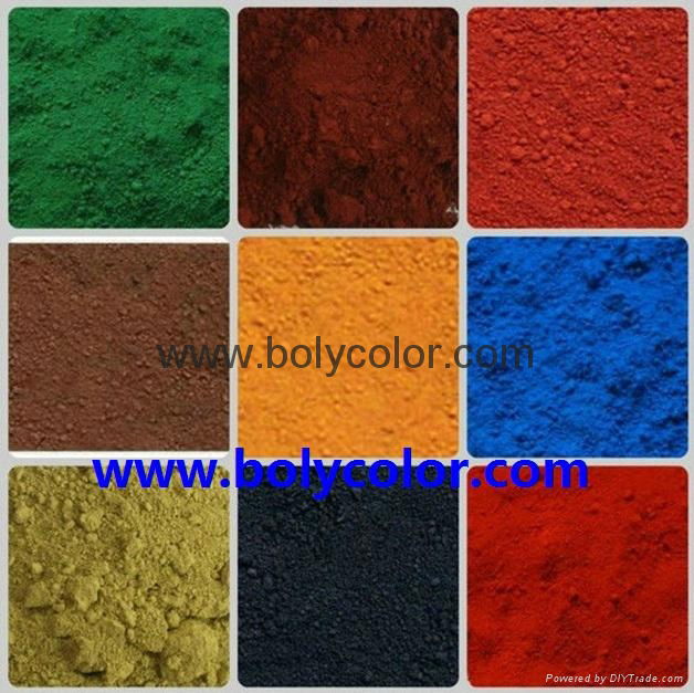 iron oxide pigments