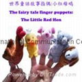 Fairy tale finger puppet plush toy hand