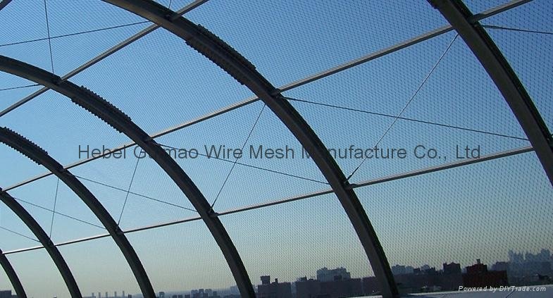 Cable rope mesh for protection 2