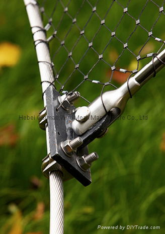 X-Tend Stainless Steel Cable rope mesh for zoo enclosure