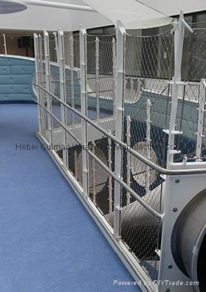 Stainless steel wire mesh for children’s playground