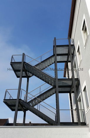 Stainless steel wire mesh for stairs railing