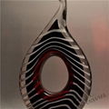 O Shape Art Glass Award 1