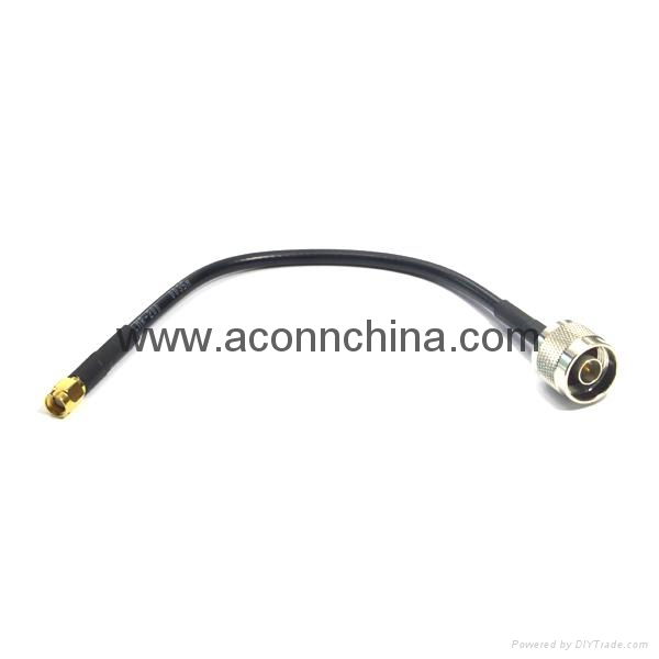 LMR200 cable assembly RP SMA male to N male