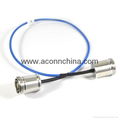 RG402 cable assembly DIN female to DIN female