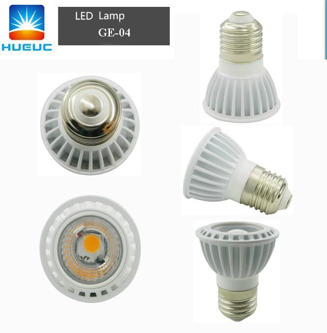 4w 6w E27 GU10 GU5.3  LED Lamp Spotlight  Triac dimmable 2