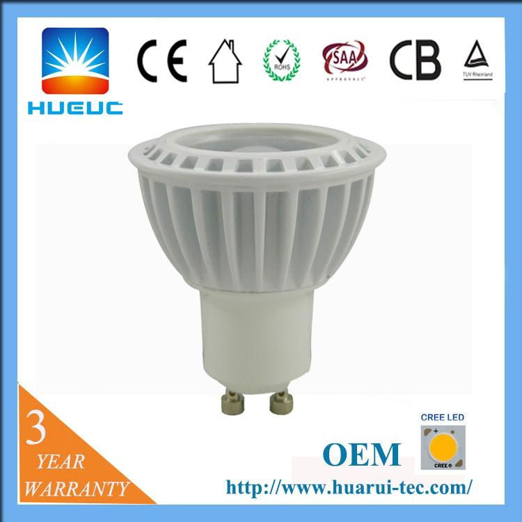 4w 6w E27 GU10 GU5.3  LED Light Spotlight  Triac dimmable  