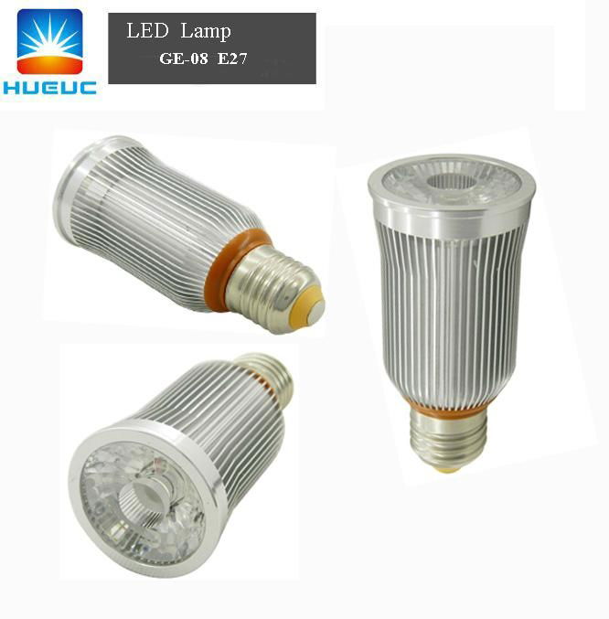 GU10 E27 8W AC100-240V Dimmable LED Spotlight 3