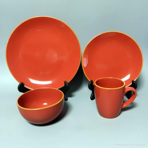 Colored glaze ceramic tableware collection 2
