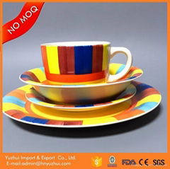 Eco-Friendly Feature ceramic dinner set, used restaurant stoneware dinner set