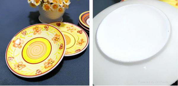 China's alibaba wholesale handmade ceramic plate for restaurant use 2