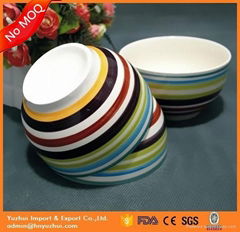 All kinds of size ceramic salad bowl