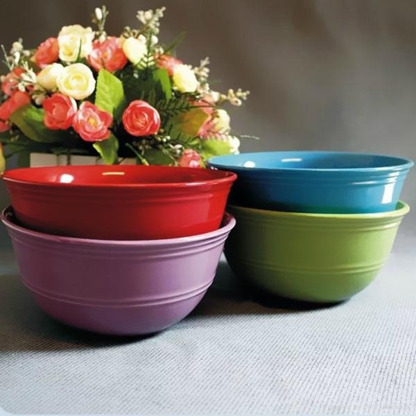 Alibaba family daily use different sizes of ceramic bowl of wholesale 3