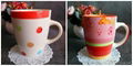 Alibaba wholesale hand-painted ceramic coffee cup 4