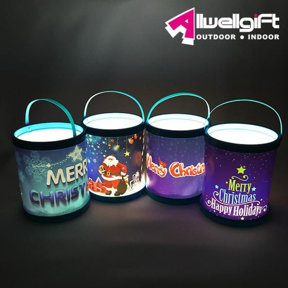 Promotion Souvenir Gift Solar LED Bucket Light 3