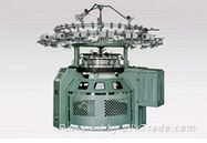 High speed four tracks single jersey circular knitting machine