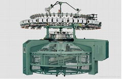 Open width single jersey circular knitting machine