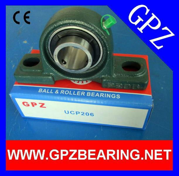 GPZ pillow block bearing units UCP204 UCP205 UCP206 UCP207 UCP208 UCP209 UCP210  4