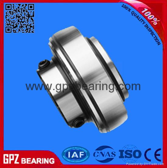 UC511 insert bearing, agricultural bearing GPZ 55x100x46/33.3 mm 3