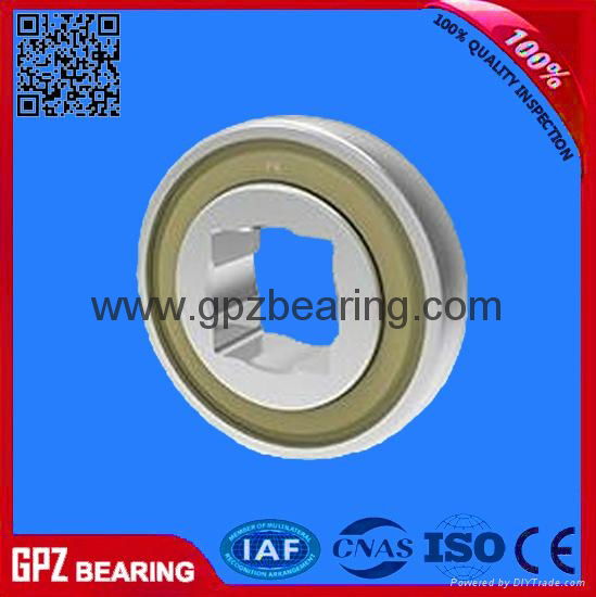 UC511 insert bearing, agricultural bearing GPZ 55x100x46/33.3 mm 4