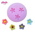 S038 small flower silicone cake mould sugar craft tools home stencil decoration