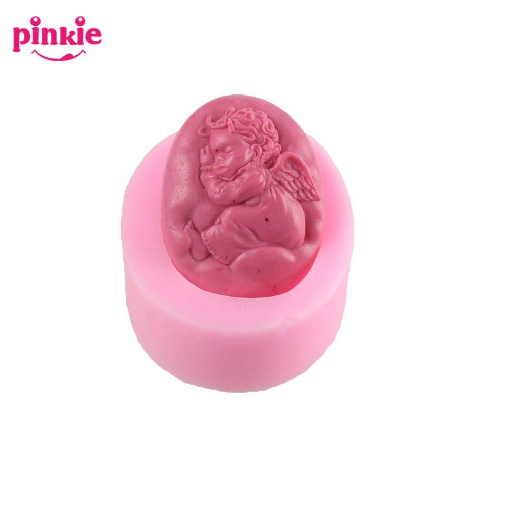 Z258 Sleeping Baby Shaped Molds for Cake Candle and Soap