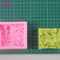 Z255 Flower And Angel Shaped Silicone Rubber Moulds for Cake And Candle 5