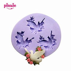 F298 pigeon silicone candle molds silicone cake mold cake decorating tools
