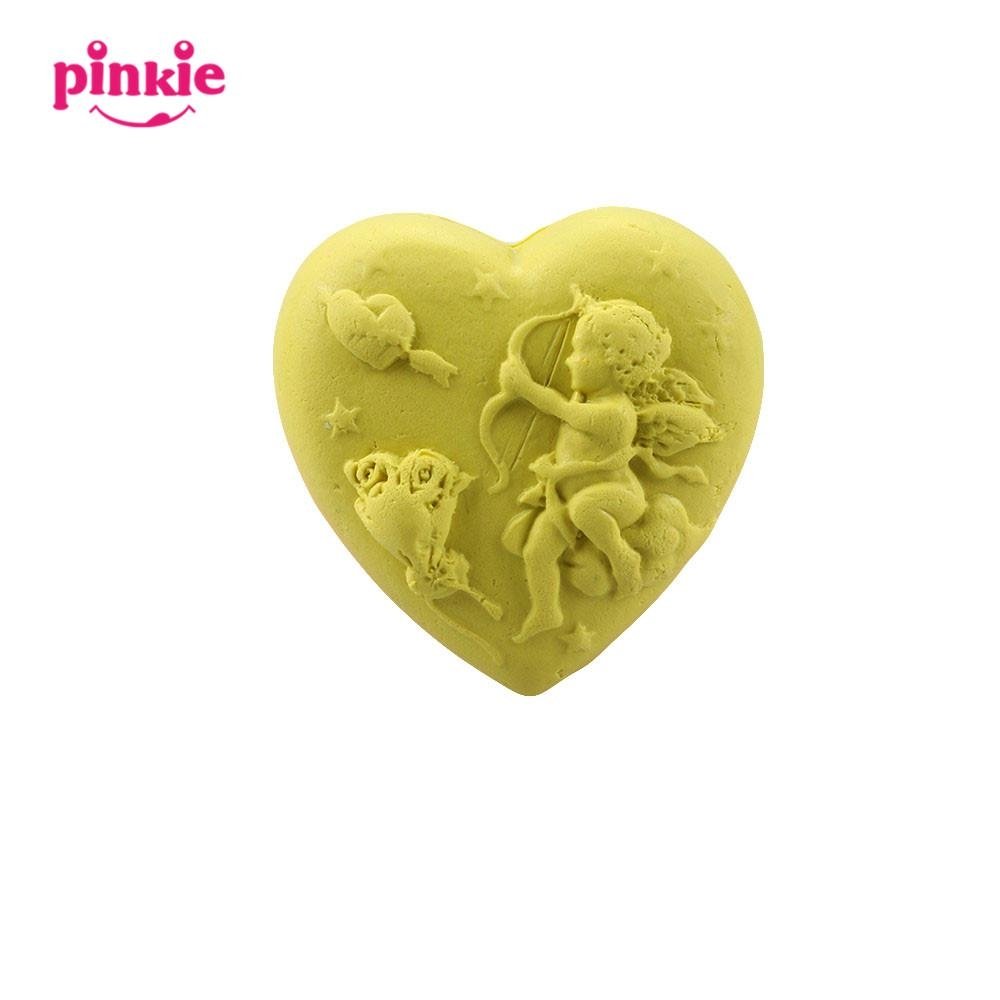 Z521 Cheap Handmade Cupid Shaped Silicone Moulds for Soap