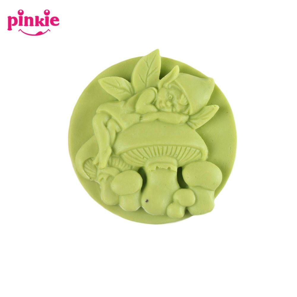 Z257 Mushroom Shaped Silicone Moulds for Soap and Cake 3