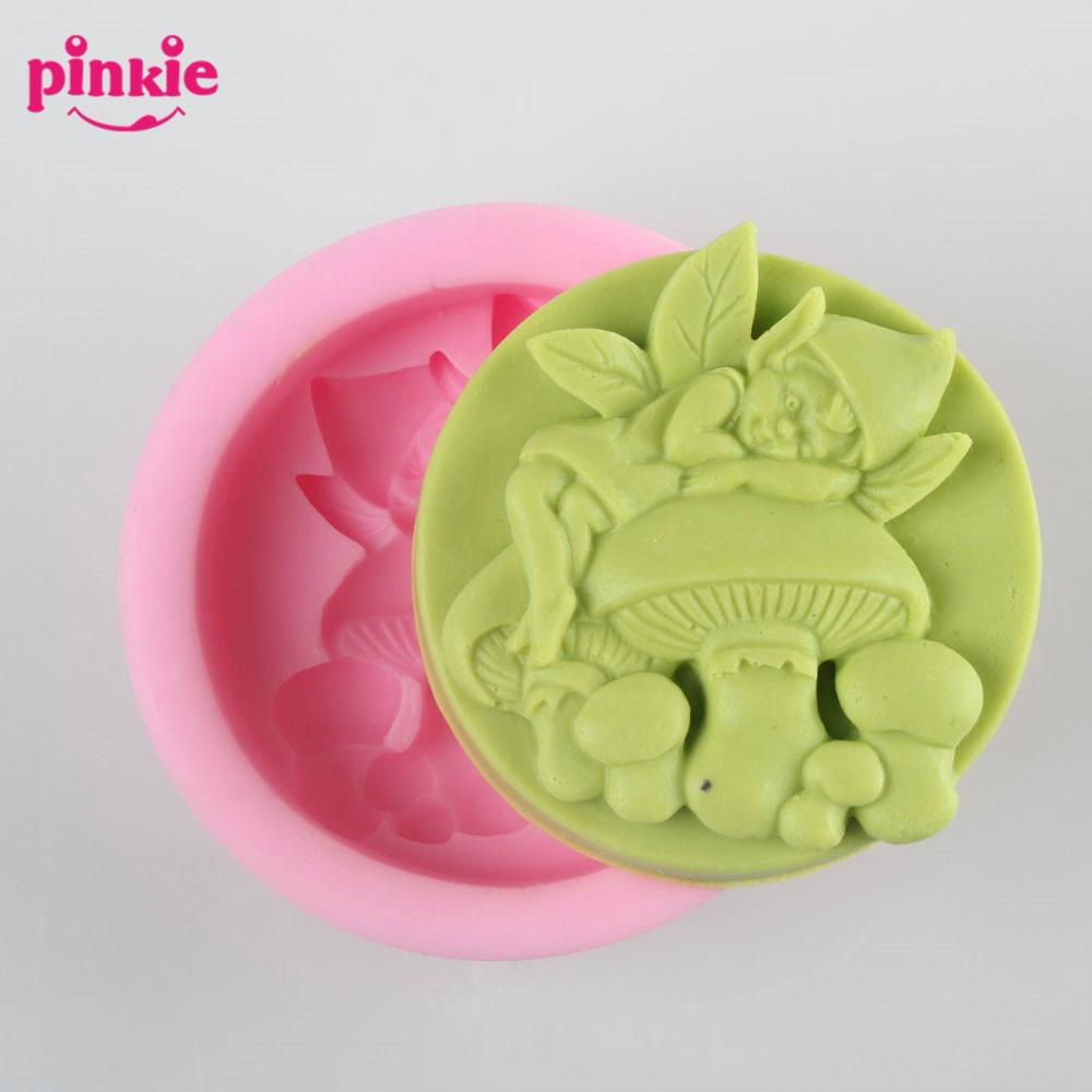 Z257 Mushroom Shaped Silicone Moulds for Soap and Cake 5