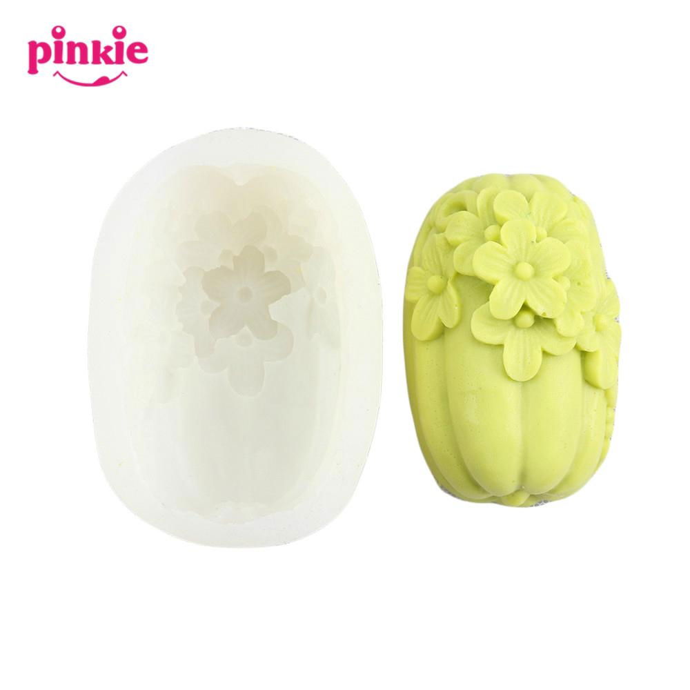 Z299 China Different Flowers Shapes Silicone Mold For Soap