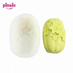 Z299 China Different Flowers Shapes Silicone Mold For Soap