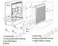 Floor Standing Portable Evaporative Air Conditioner 3