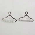 silver 925 fancy clothes stand pearl earring 1